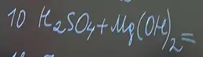 10 mathrm(~K)_(2) mathrm(SO)_(4)+mathrm(Mg)(mathrm(OH))_(2)=